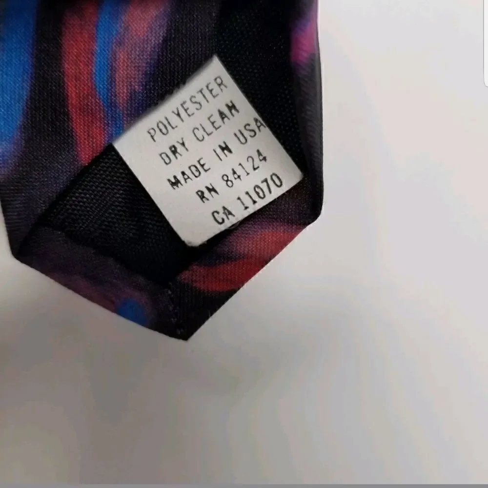 Ralph Marlin Purple Edward Munch The Scream Tie